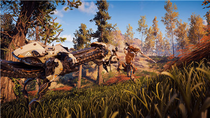 《地平線:黎明時分》高清圖片曝光 場景絢麗多彩!(2)_小皮單機游戲